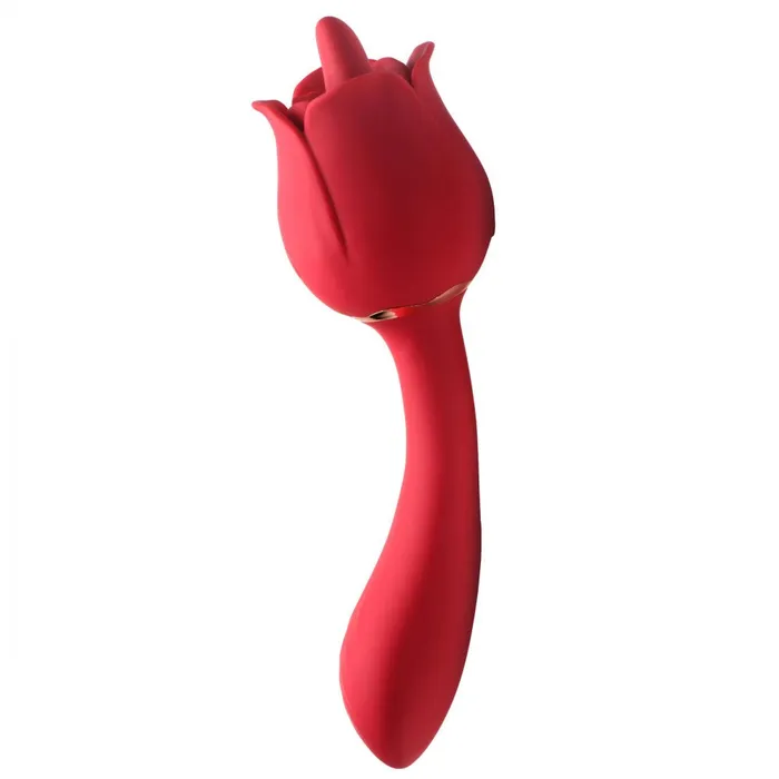 Vibrators Bloomgasm Regal Rose Licking Rose Vibrator XR Brand