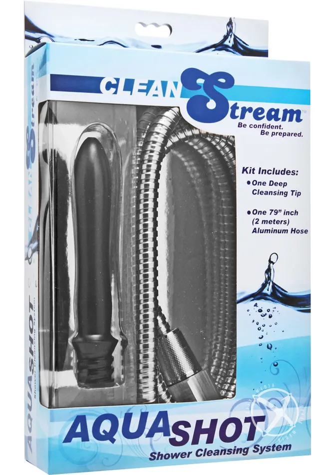 Vibrators Cleanstream Aqua Shot Shower Cleansing System Cleanstream