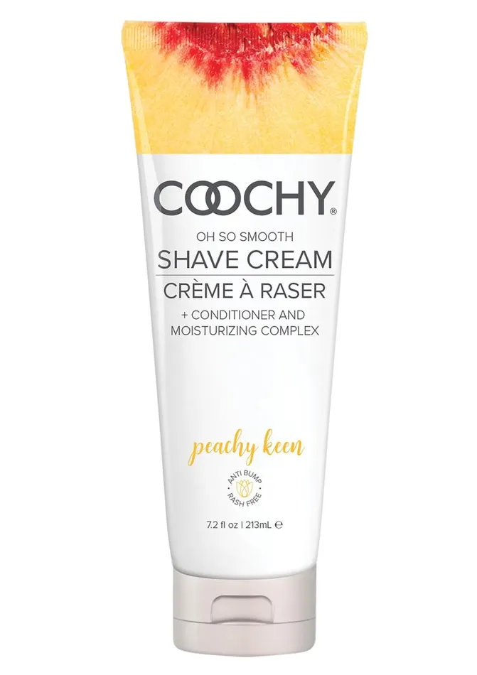 Vibrators Coochy Coochy Shave Cream Peachy Keen