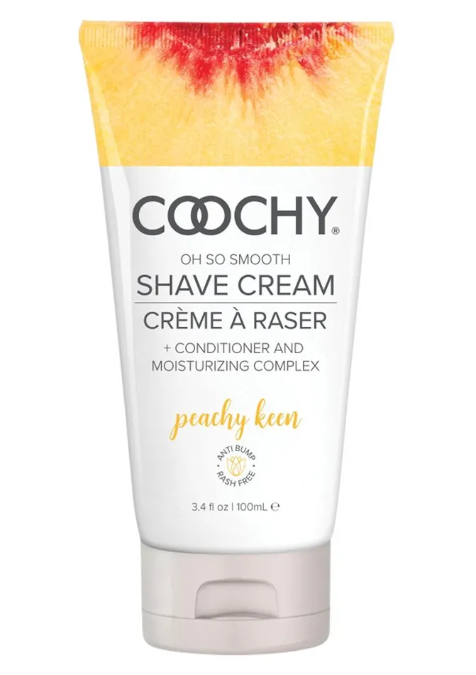 Vibrators Coochy Coochy Shave Cream Peachy Keen