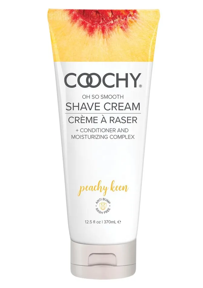 Vibrators Coochy Coochy Shave Cream Peachy Keen