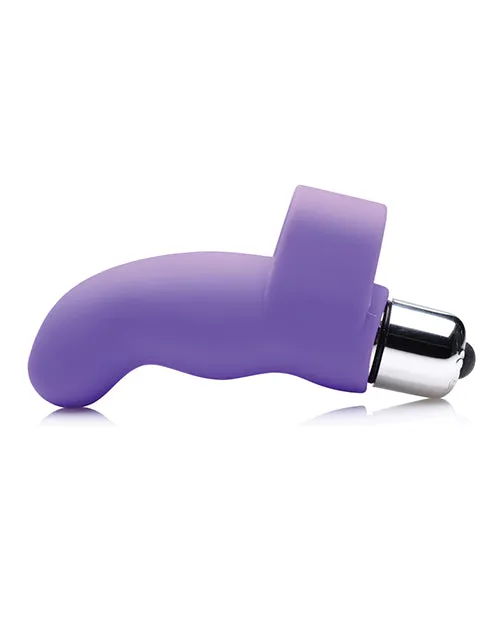 Vibrators Curve Toys Gossip GThrill G Spot Finger Vibe Violet