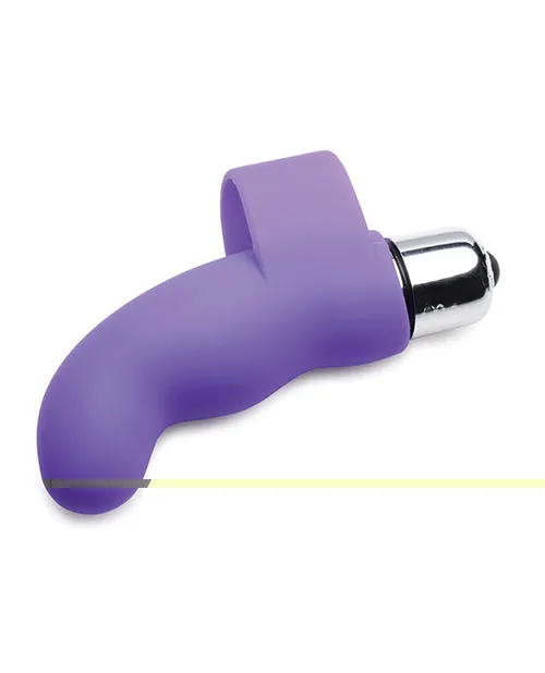 Vibrators Curve Toys Gossip GThrill G Spot Finger Vibe Violet