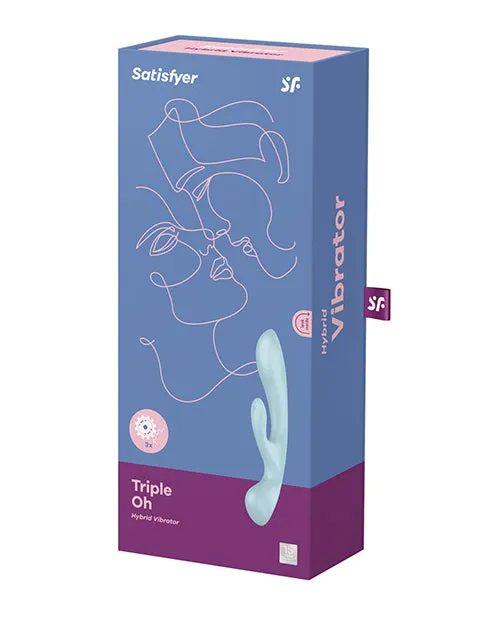 Vibrators Eis INCsatisfyer Satisfyer Triple Oh Light Blue