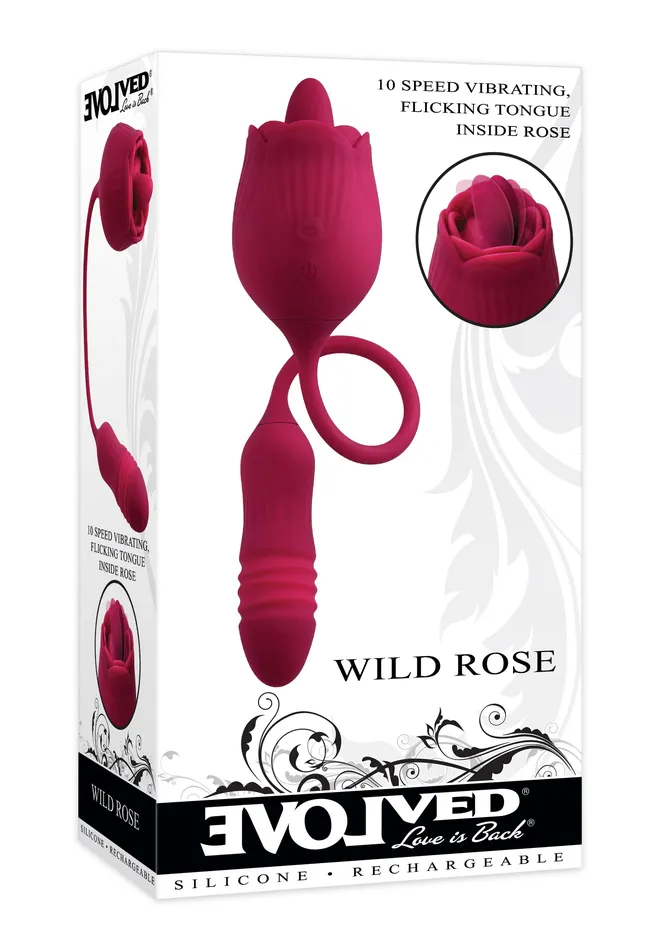 Vibrators Evolved Novelties Wild Rose