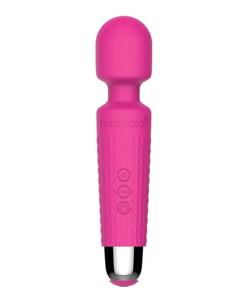 Vibrators Mini Halo Wireless 20X Wand Pink Thank Me Now INC