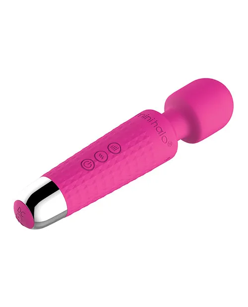 Vibrators Mini Halo Wireless 20X Wand Pink Thank Me Now INC