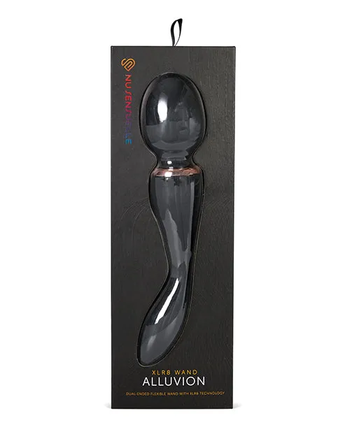 Vibrators Novel Creations Usa INC Nu Sensuelle Alluvion XLR8 Wand Black