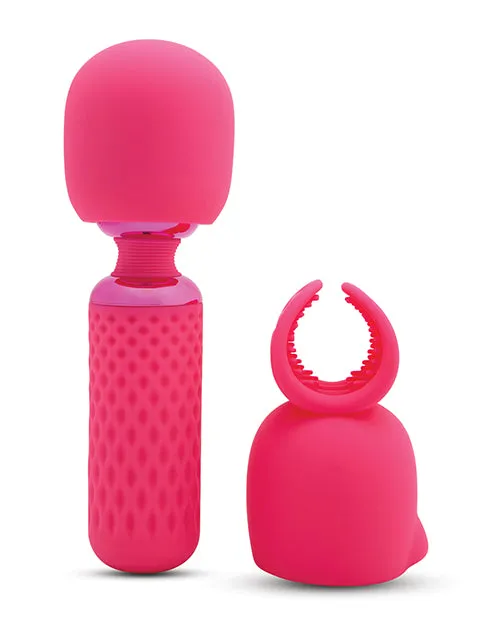 Vibrators Novel Creations Usa INC Nu Sensuelle Harlow Mini Wand Attachment Pink