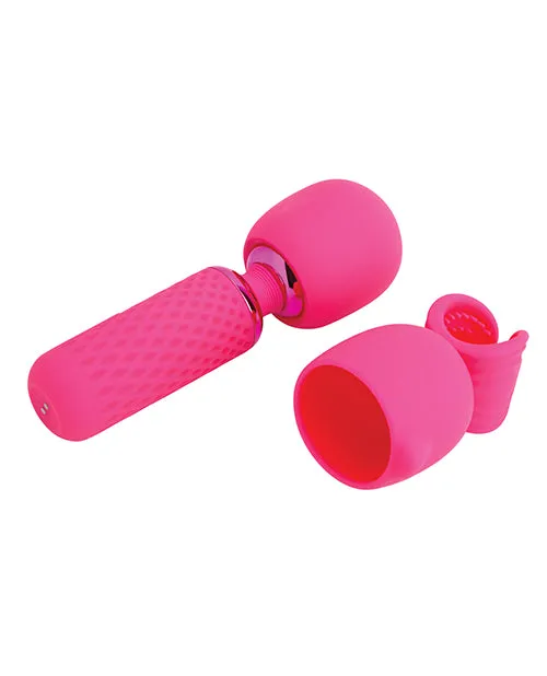 Vibrators Novel Creations Usa INC Nu Sensuelle Harlow Mini Wand Attachment Pink