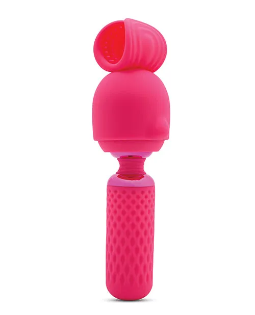 Vibrators Novel Creations Usa INC Nu Sensuelle Harlow Mini Wand Attachment Pink