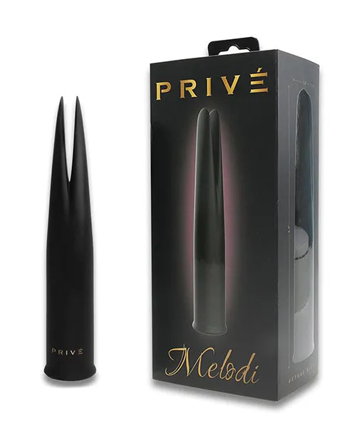 Vibrators Novum Brands PRIVE Melodi Clitoral Vibe Black