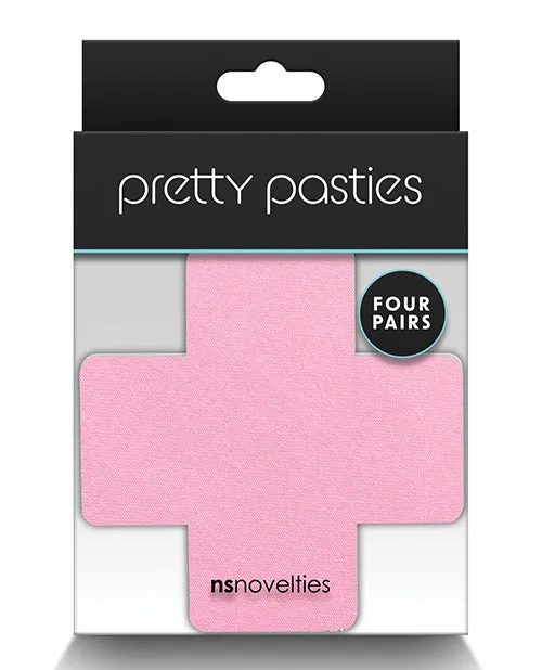 Vibrators Ns Novelties INC Pretty Pasties Cross II Assorted 4 Pair