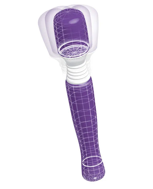 Vibrators Pipedream Products Maxi Wanachi Massager Waterproof Purple