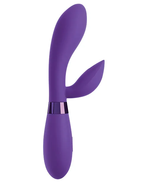 Vibrators Pipedream Products OMG Rabbits Bestever Silicone Vibrator Purple