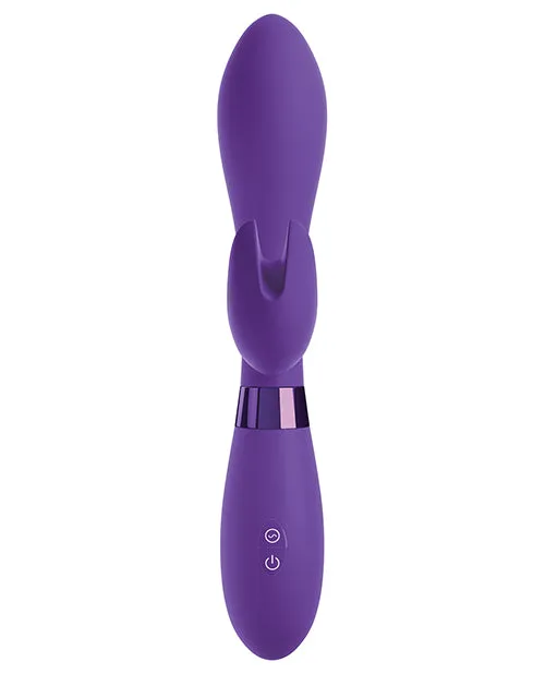 Vibrators Pipedream Products OMG Rabbits Bestever Silicone Vibrator Purple