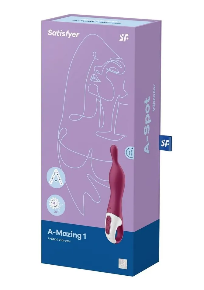 Vibrators Satisfyer AMazing 1 Silicone Vibrating Stimulator Satisfyer