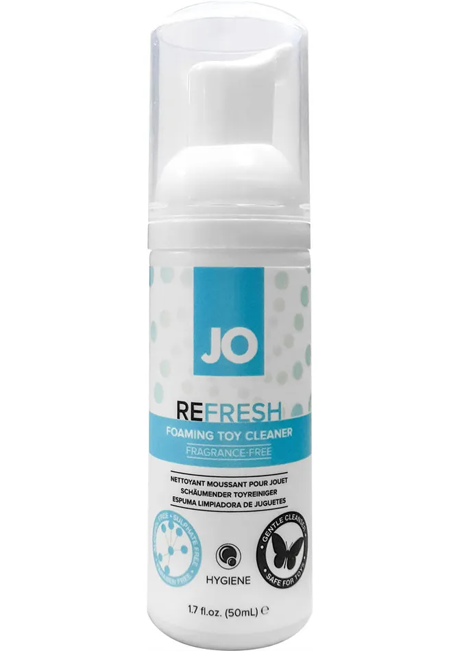 Vibrators System JO JO Refresh Foaming Toy Cleaner Fragrance Free