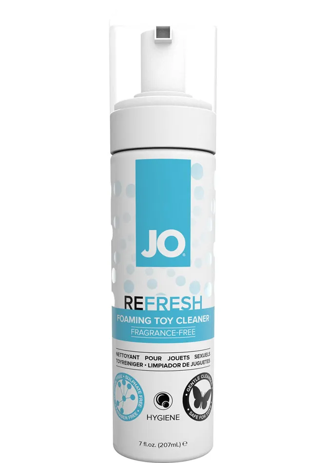 Vibrators System JO JO Refresh Foaming Toy Cleaner Fragrance Free