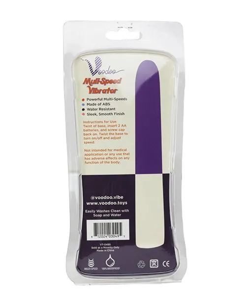 Vibrators Voodoo 7 Vibe Purple Thank Me Now INC