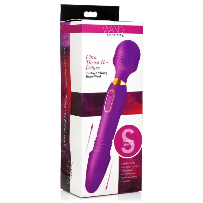 Vibrators XR Brand Wand Essentials Ultra ThrustHer Deluxe Wand