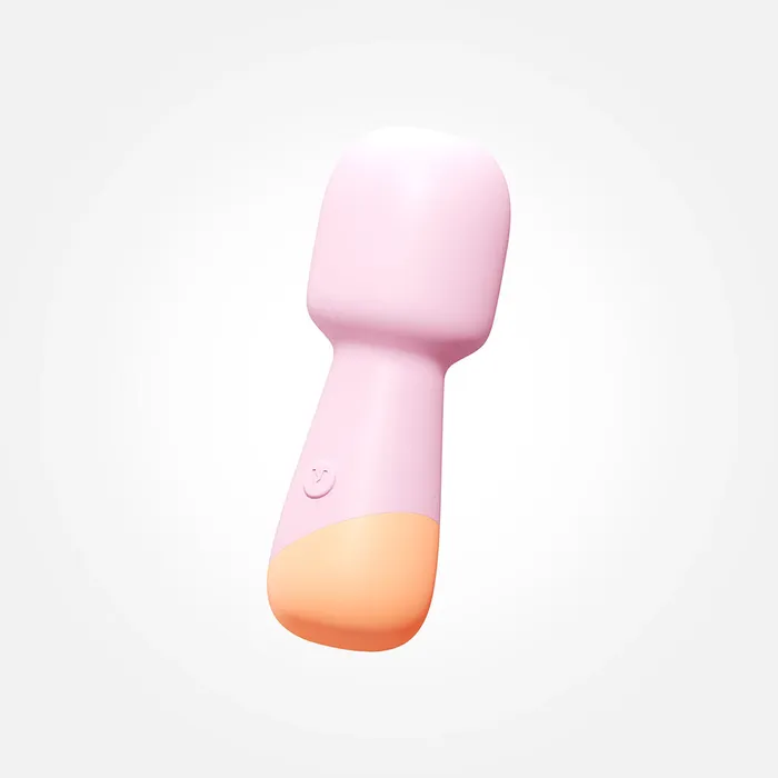 VUSH VUSH Peachy Mini Wand Vibrator Female Sex Toys