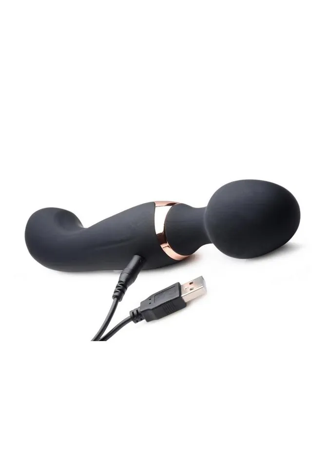 Wand Essentials Female Sex Toys Wand Essentials Double Silicone Vibrating Wand Massager