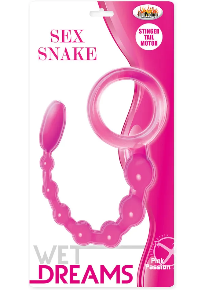 Wet Dreams Male Sex Toys Wet Dreams Sex Snake Silicone Vibrating Anal Beads