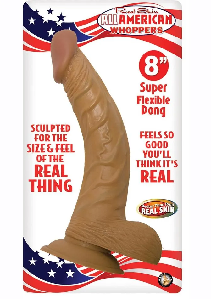 Whoppers Female Sex Toys All American Whoppers Dildo with Balls Latin