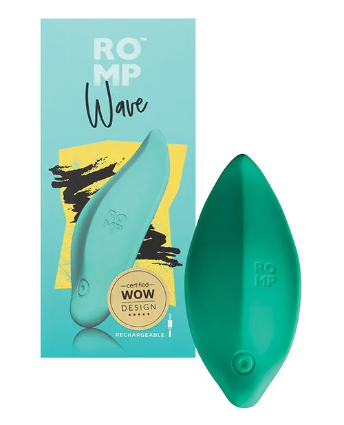 Wow Tech Female Sex Toys ROMP Wave Lay On Vibrator Mint