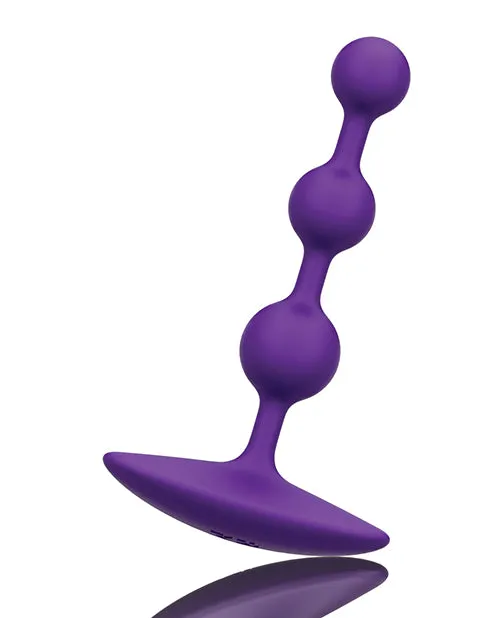 Wow Tech ROMP Amp Flexible Anal Beads Violet Male Sex Toys