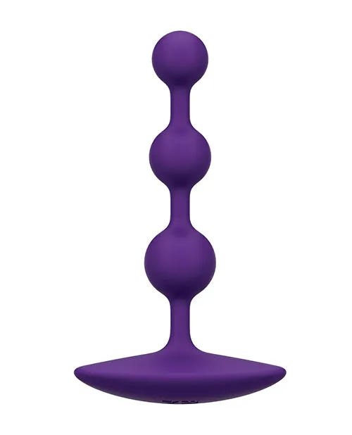 Wow Tech ROMP Amp Flexible Anal Beads Violet Male Sex Toys