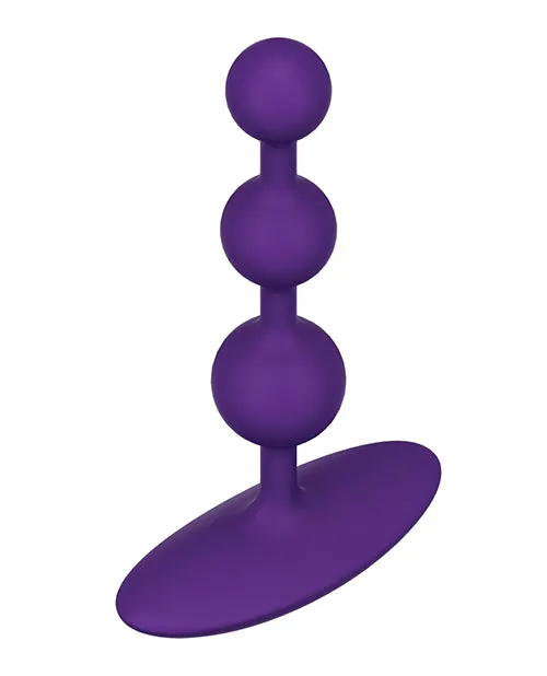 Wow Tech ROMP Amp Flexible Anal Beads Violet Male Sex Toys