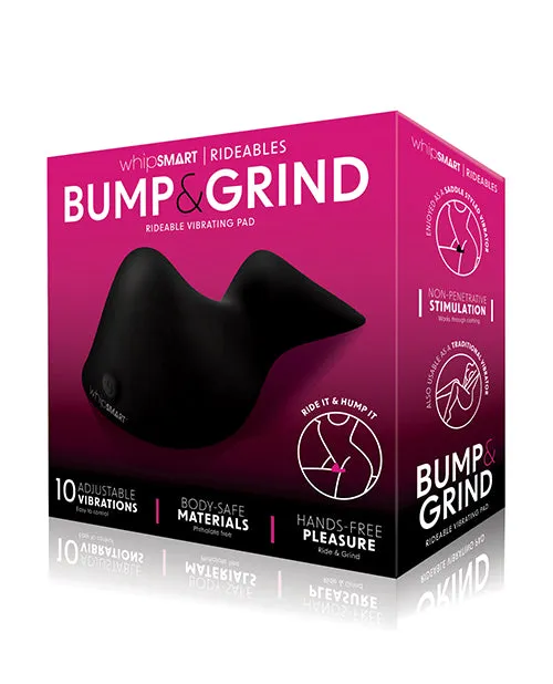 Xgen Anal Whipsmart Rideables Bump Grind Vibrating Pad Black