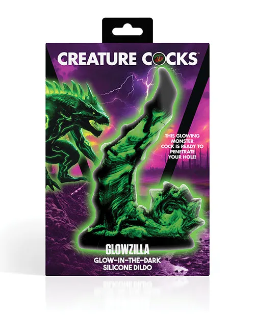 Xr LLC Dildos Creature Cocks Glowzilla Silicone Dildo Glow in the Dark