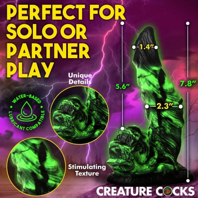 Xr LLC Dildos Creature Cocks Glowzilla Silicone Dildo Glow in the Dark