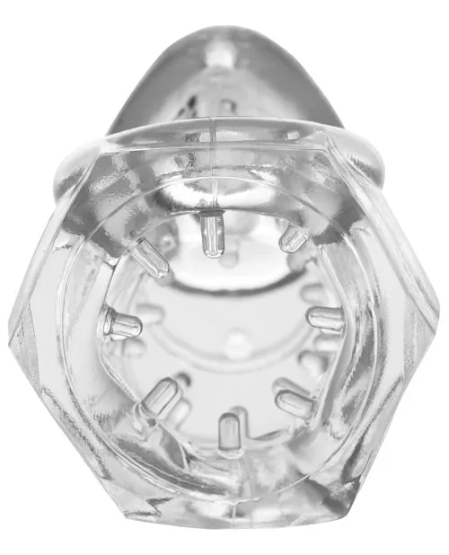 Xr LLC Male Sex Toys Detained 20 Restrictive Chastity Cage with Nubs