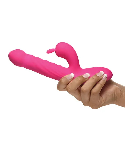 Xr LLC Vibrators Bang 10X Thrusting Vibrating Rabbit Pink