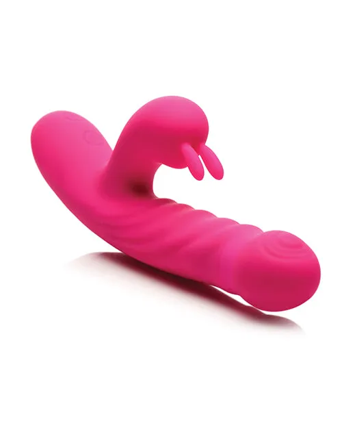 Xr LLC Vibrators Bang 10X Thrusting Vibrating Rabbit Pink