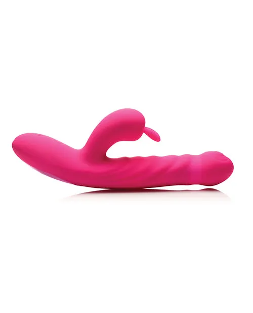 Xr LLC Vibrators Bang 10X Thrusting Vibrating Rabbit Pink