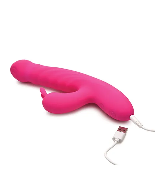 Xr LLC Vibrators Bang 10X Thrusting Vibrating Rabbit Pink