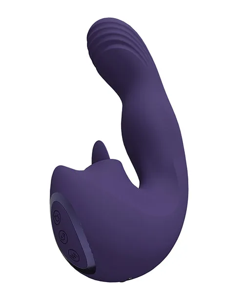 Yumi Triple Action GSpot Vibrator Stimulator Purple Shots America LLC Vibrators