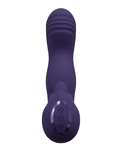 Yumi Triple Action GSpot Vibrator Stimulator Purple Shots America LLC Vibrators