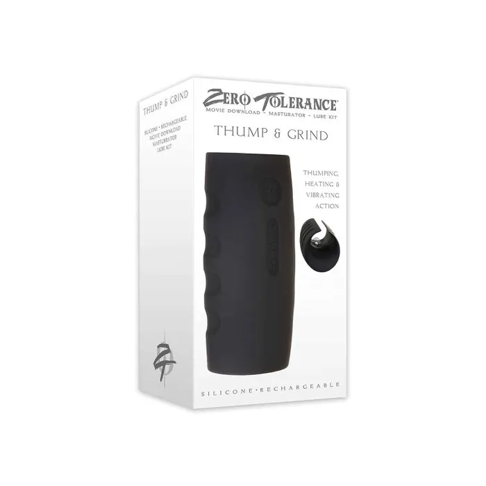 Zero Tolerance Male Sex Toys Zero Tolerance Thump Grind Rechargeable Stroker