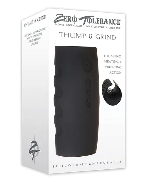 Zero Tolerance Male Sex Toys Zero Tolerance Thump Grind Rechargeable Stroker