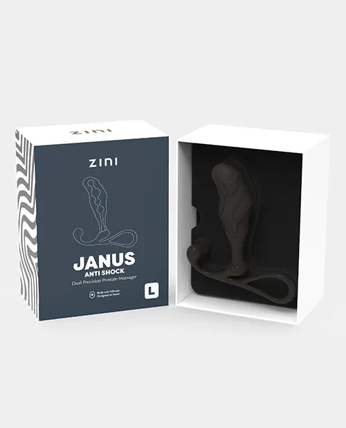 Zini Janus Anti Shock Prostate Massager Large Black Bonner Trading Usa INC Anal