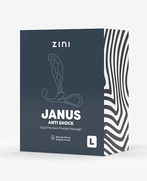 Zini Janus Anti Shock Prostate Massager Large Black Bonner Trading Usa INC Anal