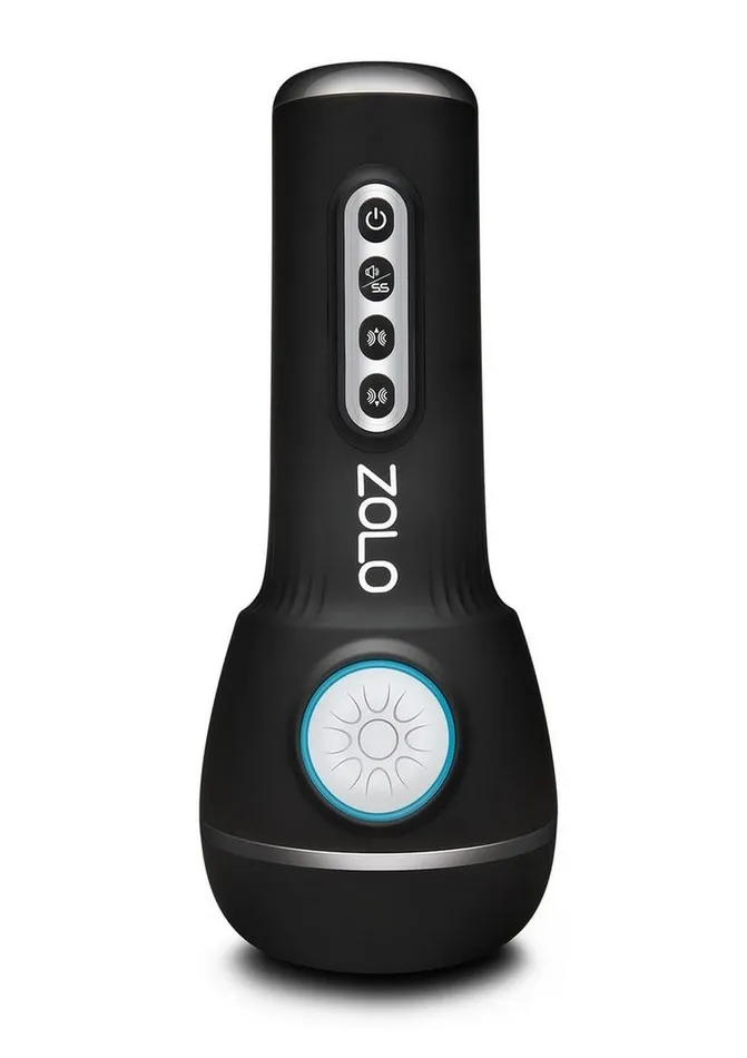 Zolo Male Sex Toys ZOLO Power Stroker Rechargeable Silicone Masturbator