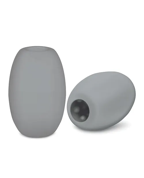 ZOLO Mini Bubble Stroker Gray Xgen Male Sex Toys