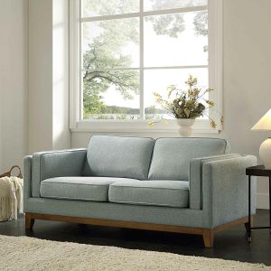 Dipley Sage Fabric Sofa, 2-Seater Sofas